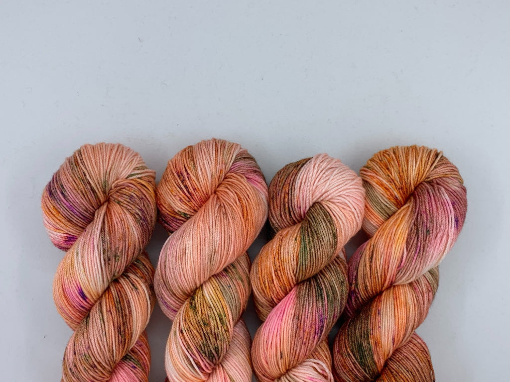 Sock - Pressed Flowers