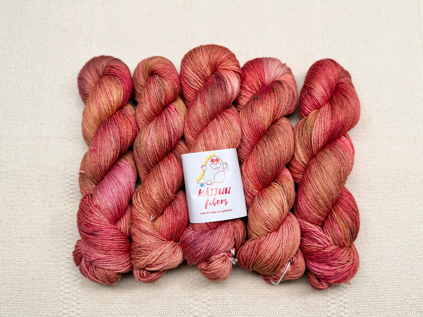 Bambino silk - Tinted Rust