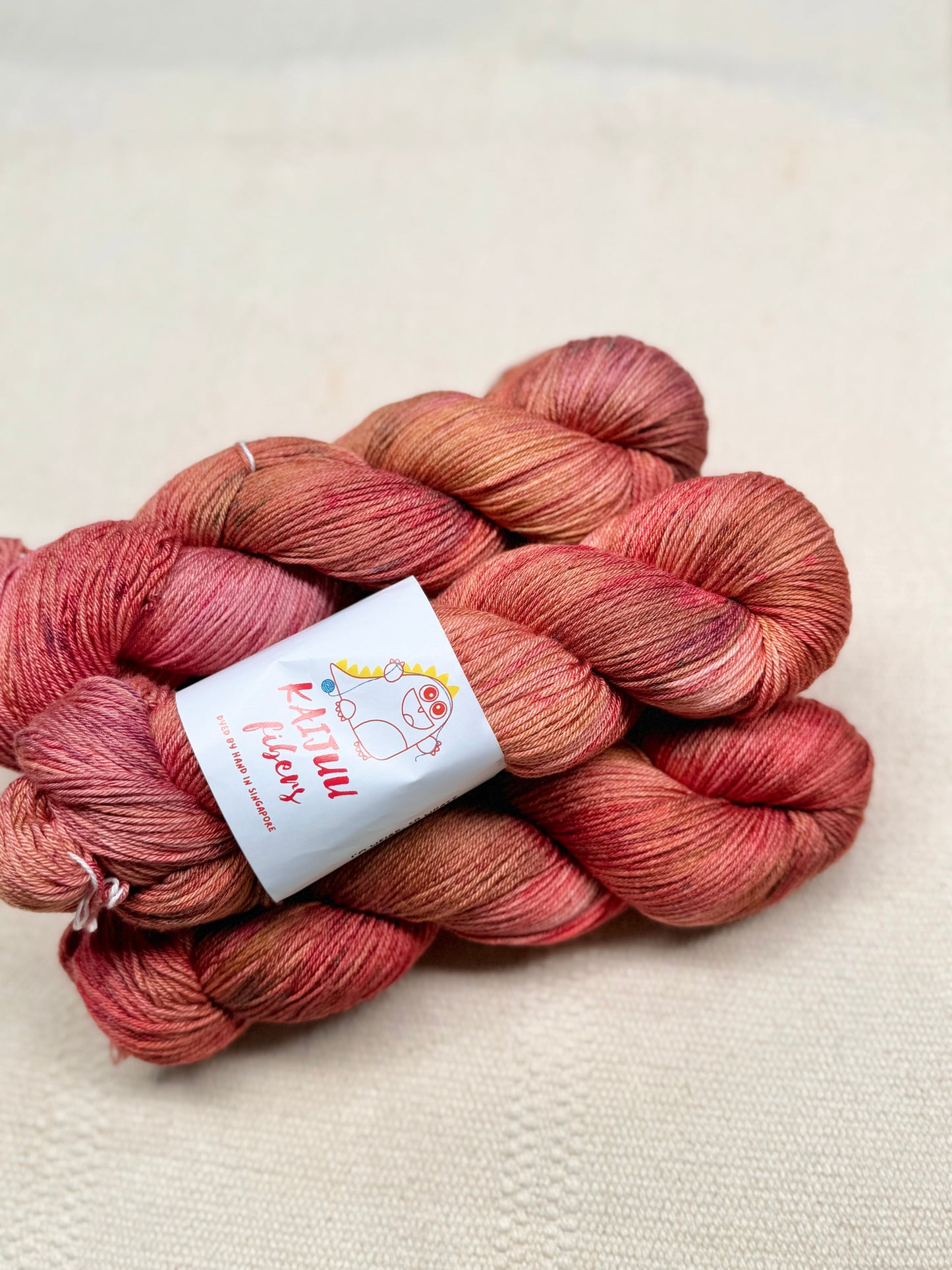 Bambino silk - Tinted Rust