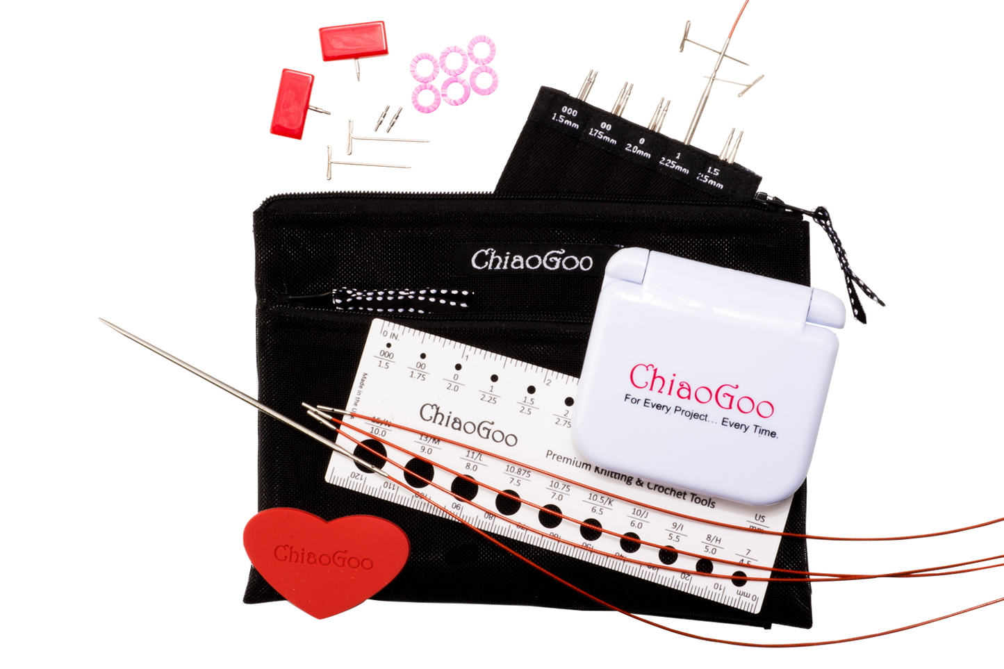 Chiaogoo TWIST Red Lace MINI set