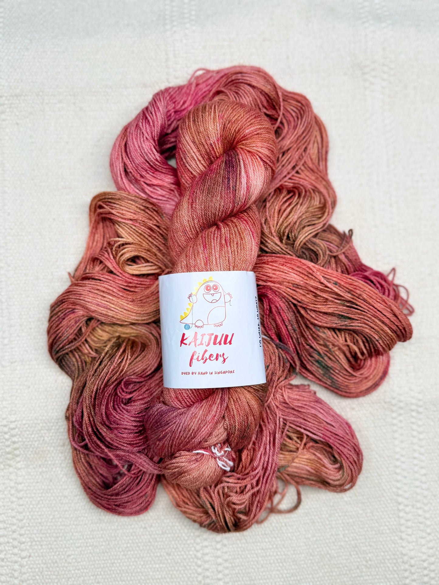 Bambino silk - Tinted Rust