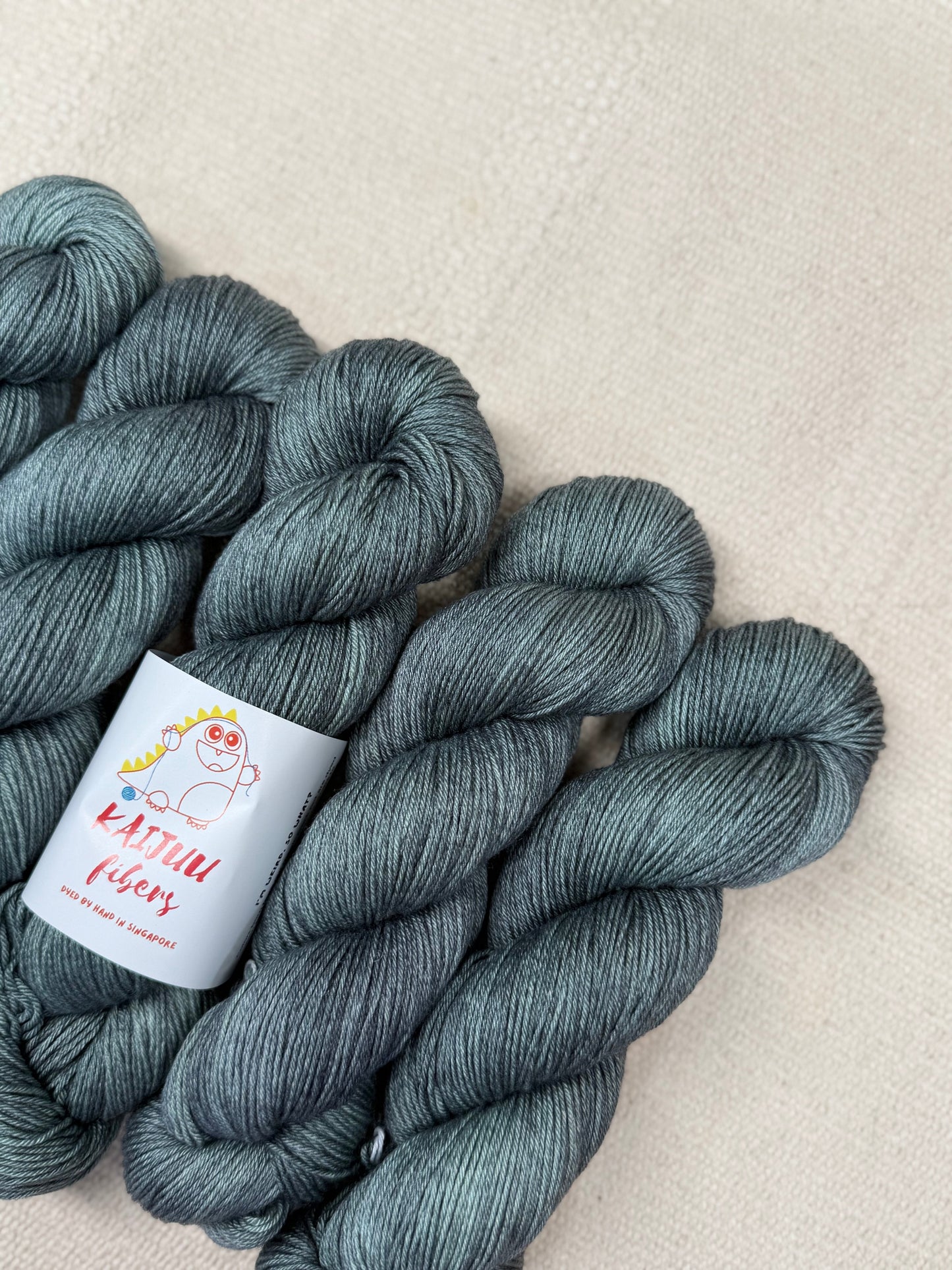 Bambino silk - Steel Sage