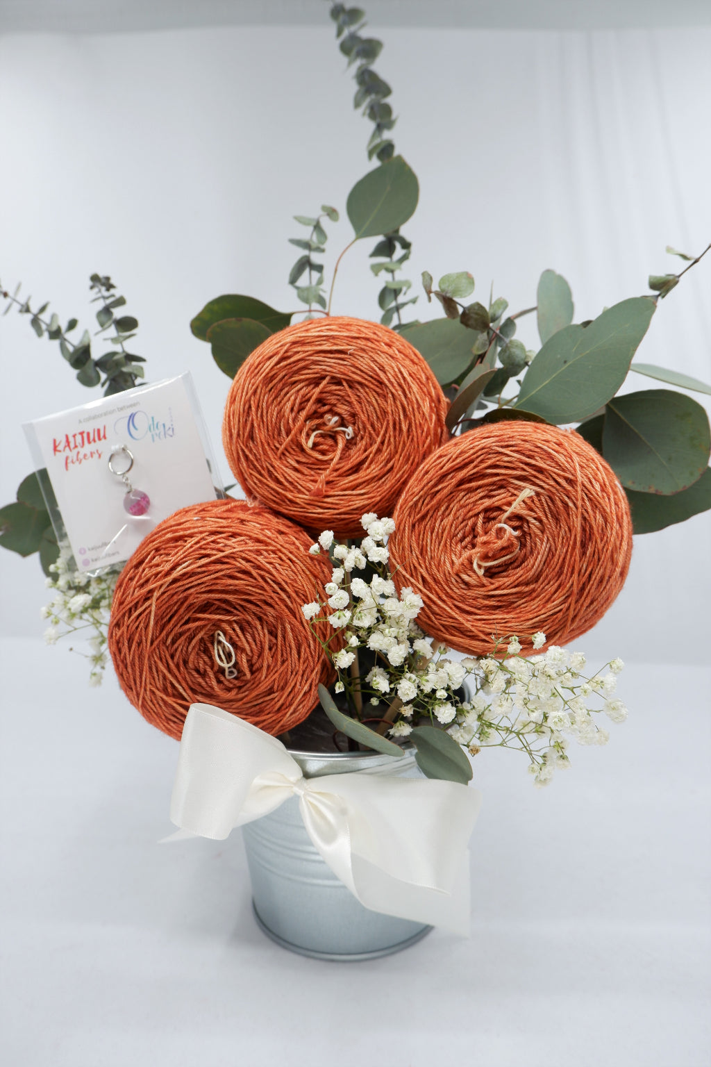 Copper Yarn bouquet