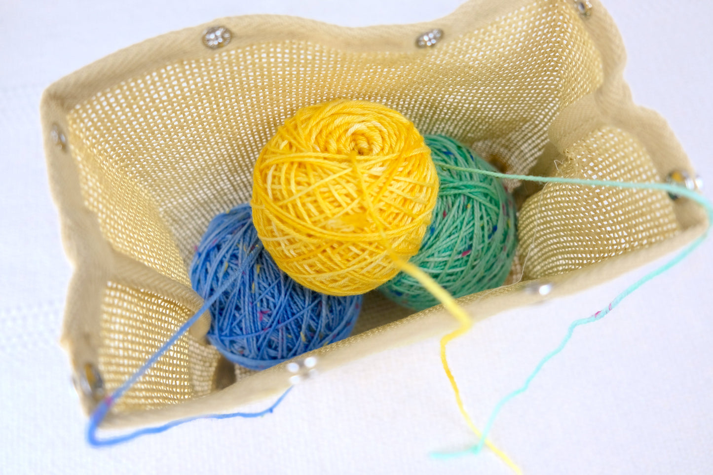 Cocoknits Natural Mesh Bag