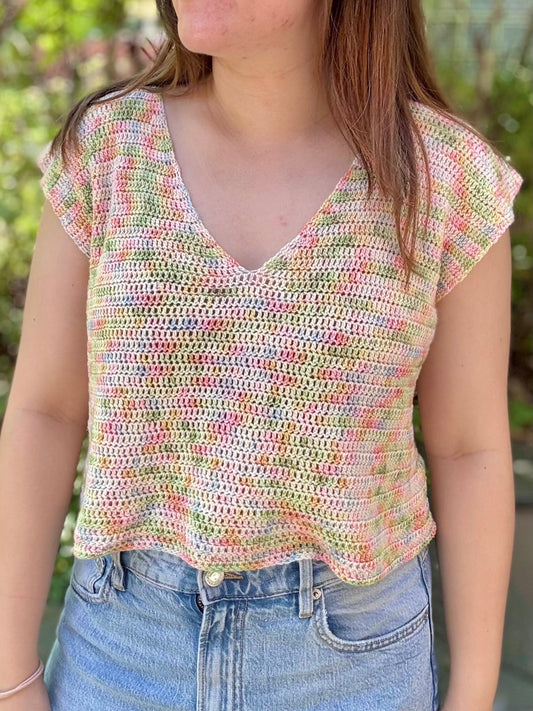 Crochet Pattern - Basic Oversized Tee