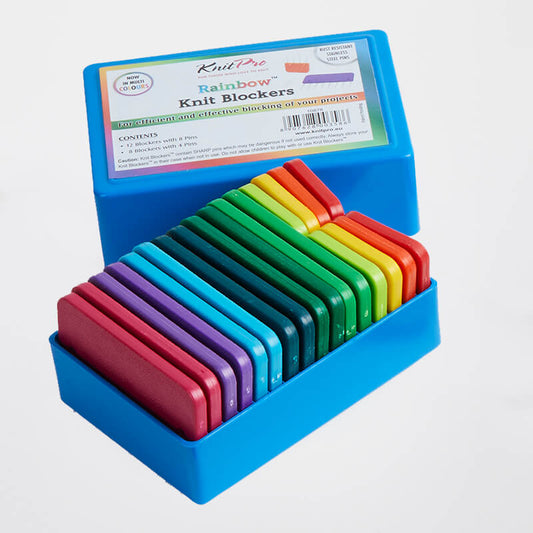 Rainbow knit blockers (pack of 20)