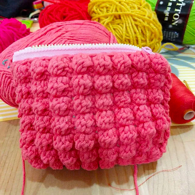 Crochet Pattern - Poppin Pouch