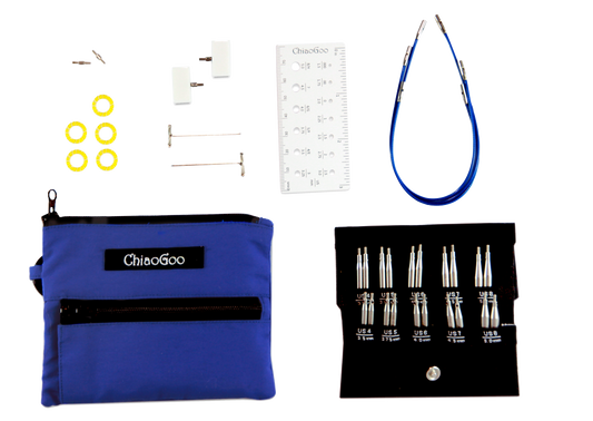 Chiaogoo TWIST Blue Shorties (Small)